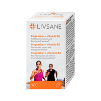 LIVSANE Magnijs + B6 vitamīns tabletes N60