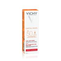 VICHY Capital Soleil SPF50+ pretnovecošanās saules aizsargkrēms sejai 50 ml