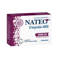 NATEO D 4000 kapsulas N60