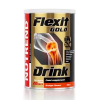 FLEXIT Gold Drink ar apelsīna garšu pulveris 400g