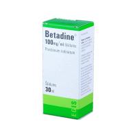 BETADINE šķīdums 100mg/ml 30 ml 