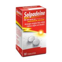 SOLPADEINE PK 500mg/65mg putojošās tabletes N16 