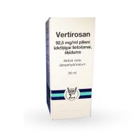 VERTIROSAN 92.5mg/ml pilieni iekšķīgai lietošanai, šķīdums 20 ml