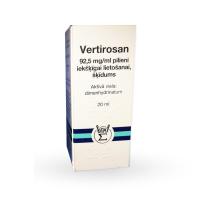 VERTIROSAN 92.5mg/ml pilieni iekšķīgai lietošanai, šķīdums 20 ml