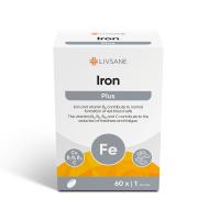 LIVSANE Iron Plus tabletes N60