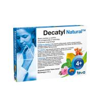 DECATYL Natural sūkājamās tabletes N12  