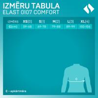 TONUS ELAST 0107 medicīniskais elastīgais stājas korektors (ortoze), krustveidīgs, XL