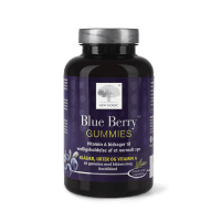 NEW NORDIC Blue Berry Gummies košļājamās pastilas redzei N60