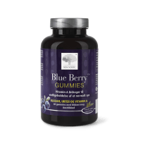 NEW NORDIC Blue Berry Gummies košļājamās pastilas redzei N60
