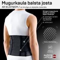 TONUS ELAST medicīniskā josta mugurkaula jostas un krustu daļas fiksācijai 0012-01 AIR, 4XL