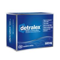 DETRALEX 500 mg apvalkotās tabletes N180 