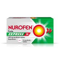 NUROFEN Forte Express 400mg apvalkotās tabletes N24