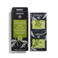 APIVITA EXPRESS BEAUTY sejas skrubis ar olīvām 2 x 8 ml