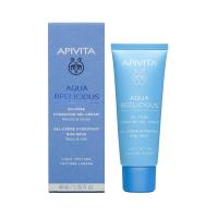 APIVITA AQUA BEELICIOUS OIL-FREE sejas gelveida krēms taukainai/kombinētai ādai, 40 ml