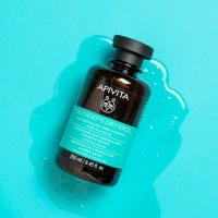 APIVITA šampūns, taukainiem matiem un sausiem matu galiņiem, 250 ml