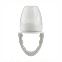 DR.BROWN'S pirmais svaiga ēdiena barotājs, silikona, pelēks