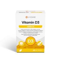 LIVSANE D3 4000 kapsulas N60