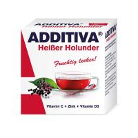 ADDITIVA® Karstais plūškoks + C vitamīns + cinks + D3 vitamīns pulveris paciņās N10