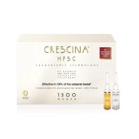 CRESCINA Transdermic ampulu komplekss matu augšanai un pret matu izkrišanu sievietēm, intensitāte 1300, N20+20