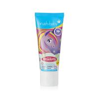 BRUSH-BABY Unicorn zemeņu zobu pasta 3+ gadi 1350ppm 50 ml