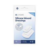 LIVSANE Ultra sensitive silikona brūču pārsēji N6