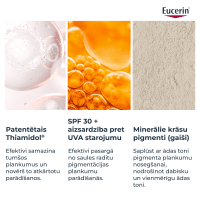 Eucerin Anti-Pigment tonējošais sejas krēms ar SPF 30 tumšo plankumu mazināšanai, gaišs tonis, 50 ml