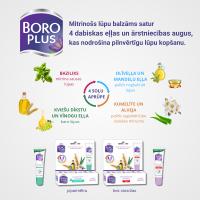 BORO PLUS lūpu balzams bez smaržas 10 ml