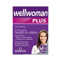 WELLWOMAN Plus Omega 3-6-9 kapsulas + tabletes N56