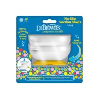 DR.BROWN’S bļodiņas ar pielīpošu pamatni, 2 GAB.
