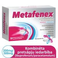 METAFENEX 200mg/500mg apvalkotās tabletes N10