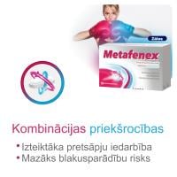 METAFENEX 200mg/500mg apvalkotās tabletes N10