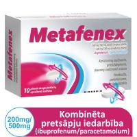 METAFENEX 200mg/500mg apvalkotās tabletes N10