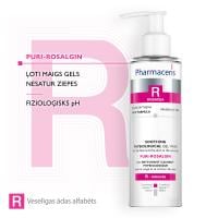 PHARMACERIS R Puri-Rosalgin sejas mazgāšanas gels 190 ml