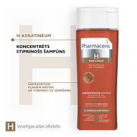 PHARMACERIS H Keratineum stiprinošs šampūns 250 ml