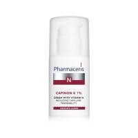 PHARMACERIS N Capinon ar K 1% vitamīna, krēms 30 ml