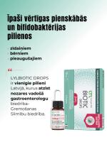 LYL BIOTIC Drops (20 devas), pilieni, 10 ml