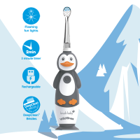 BRUSH-BABY WildOnes Pingvīns elektriska zobu birste 0-10g.