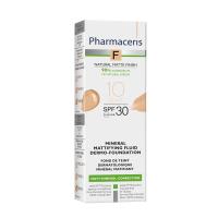 PHARMACERIS F Minerāls matējošs SPF30 tonālais krēms 10 light 30ml