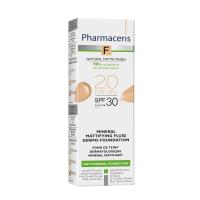 PHARMACERIS F Minerāls matējošs SPF30 tonālais krēms 20 natural 30ml