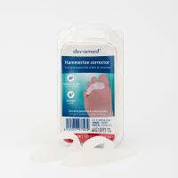 DDERAMED Polimēra gela ortoze āmurveida pirkstiem ar gredzenu, XL izmērs N2