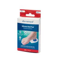 DERAMED Silikona gela papēža aizsargs, L izmērs (41-44 izm.) N2