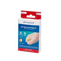 DERAMED Rievota, brūna tekstila tūba ar gelu 15cm, L izmērs N2