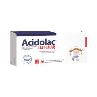 ACIDOLAC Junior ar zemeņu garšu tabletes N20