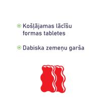 ACIDOLAC Junior ar zemeņu garšu tabletes N20