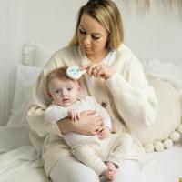 BABOO Ķemme un birstīte komplekts, 0+ mēneši