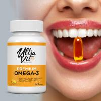 ULTRAVIT Premium Omega-3 mīkstās kapsulas N60