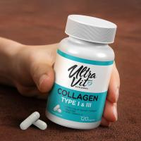 ULTRAVIT Collagen I&III kolagēns kapsulas N120