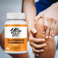 ULTRAVIT Glucosamine Chondroitin MSM tabletes N90