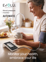 EVOLU Automatic augšdelma asinsspiediena mērītājs