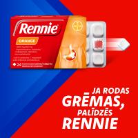 RENNIE Orange 680 mg/80 mg košļājamās tabletes N24